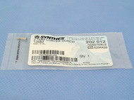 Synthes Cortex Screw 202.012