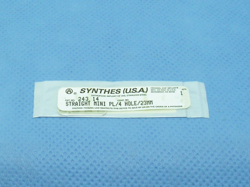 Synthes 243.14 Mini Plate