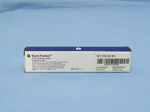 Bard Parker 374030 Protected Blade System Scalpel Handle