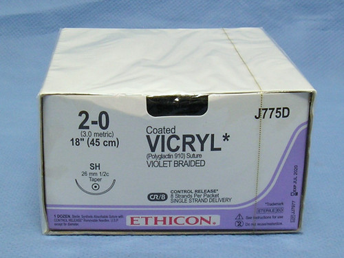 Ethicon J775D Vicryl Suture