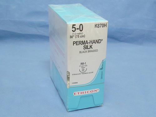 Ethicon K870H Silk Suture