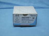 Ethicon 8521H Prolene Suture, Size 4-0, SH taper, double armed