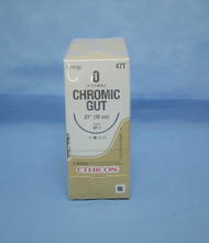 Ethicon Suture 47T Chromic Gut, 0, 27", BP-1 Needle, Urology