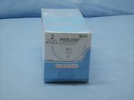 Ethicon 8825G Prolene Suture, 2, 60", TP-1 taper needle