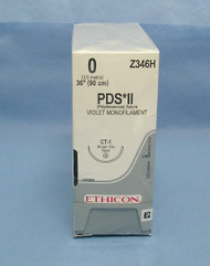 Ethicon Z346H, PDS II Suture, 0, 36", CT-1 taper needle