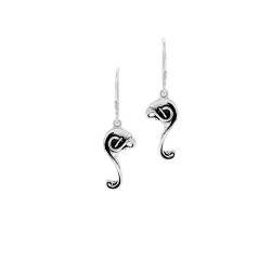 Sterling Silver Calla Lily Earrings