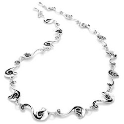 Sterling Silver Calla Lily Necklace