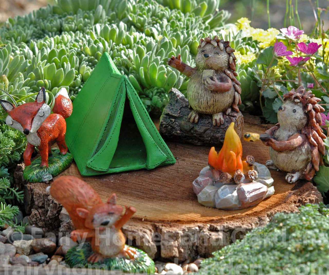 miniature garden set