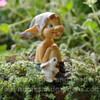Miniature Pixie With Tiny Bunny Side View