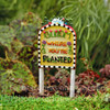 Miniature "Bloom Where You Are Planted" Sign