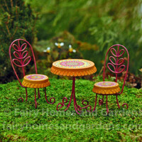 Miniature Table and Chairs