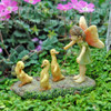 Little Girl Fairy with Wayward Ducklings