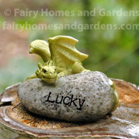Miniature Dragon Stone "Lucky"
