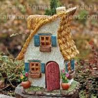 Closeout!Dollhouse Miniature Fairy Garden Micro Thatched Troll House 2"  175443 