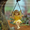 Close Up of Fairy on a Tree Swing