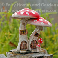 Miniature Dollhouse Fairy Garden Red Mushroom Fairy House Buy 3 Save $6 