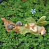 Miniature Fairy Baby with Hedgehogs