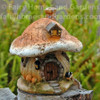 Miniature Mushroom Fairy Cottage