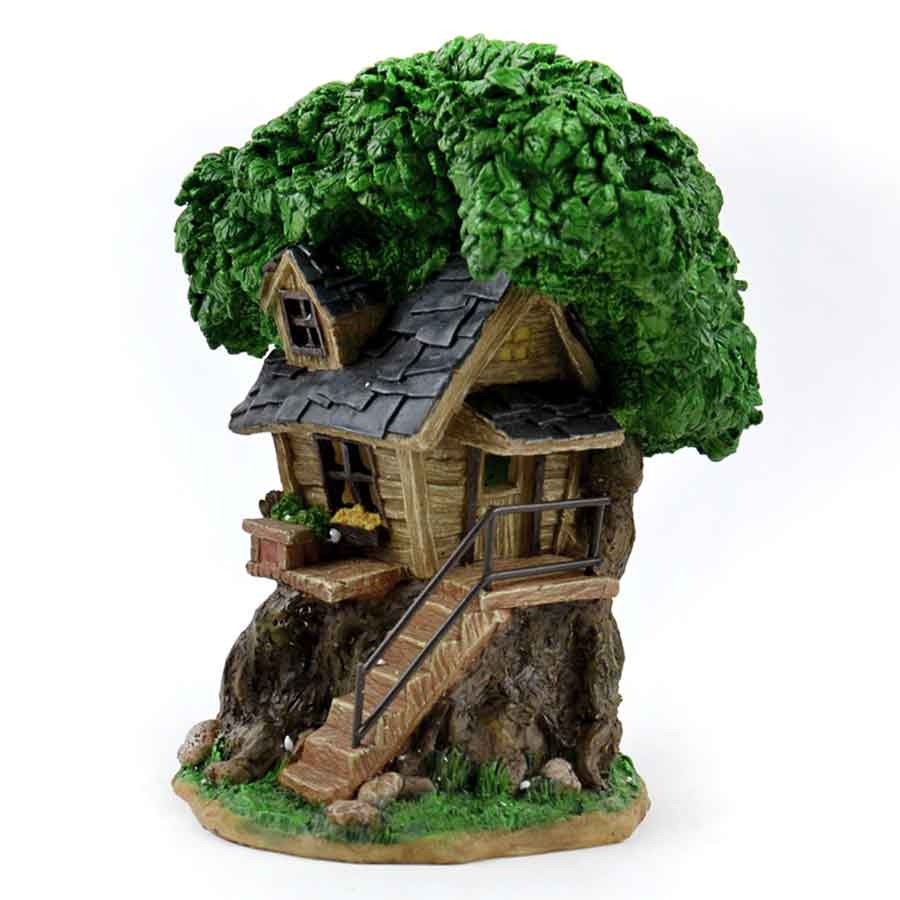 solar fairy tree house