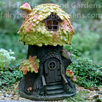 Miniature The Root Cellar Fairy House w//Opening Door Gnome Troll Garden NEW
