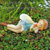 Top Collection Miniature Fairy Garden and Terrarium Statue Sleepy Mini Dragon 