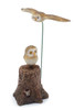 Miniature Woodland Knoll Owls - Set of Two
