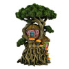 Large Enchanted Tree with Double Fairy Tree Houses