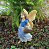 Woodland Knoll Fairy Gathering Flowers 