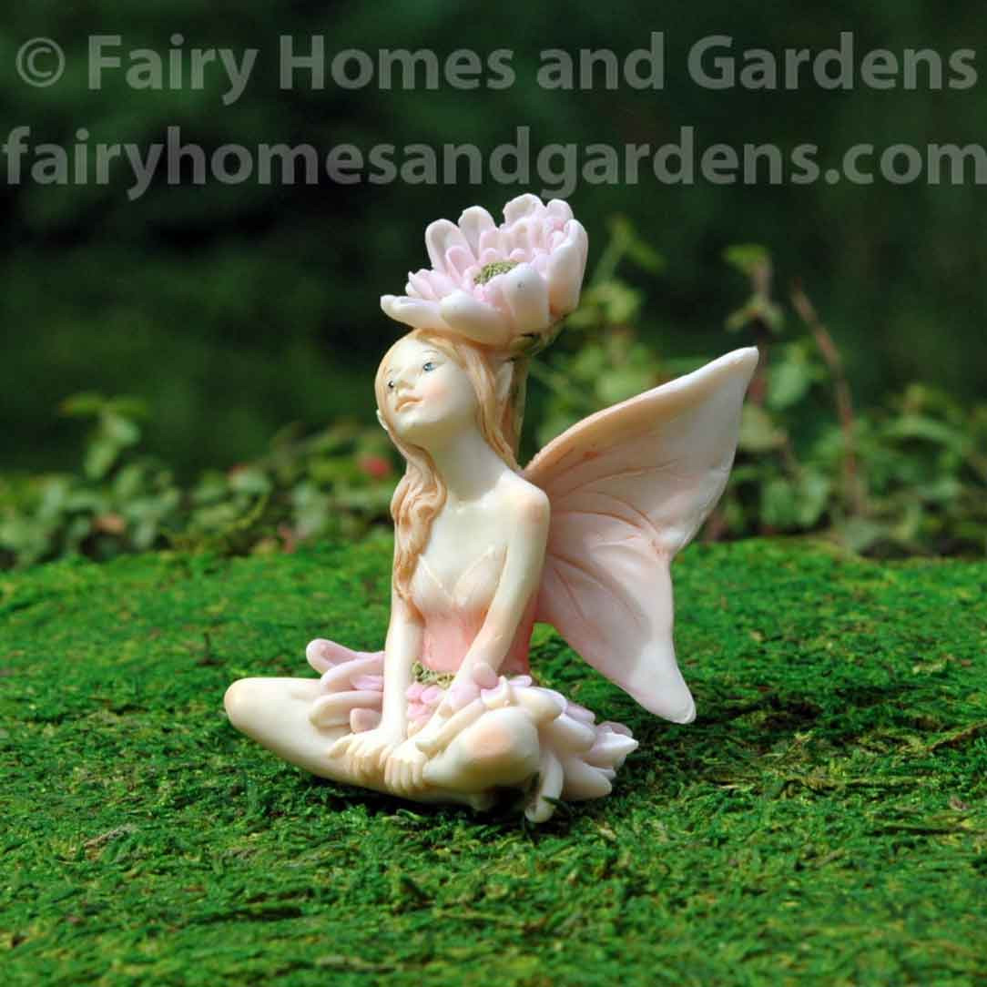 Top Collection Miniature Garden Fairy on Flowers 