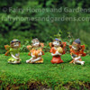 Miniature Harvest Fairies - Set of Four