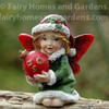 Miniature Christmas Fairy with Ornament
