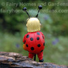 Miniature Kid in Ladybug Costume - Back View