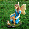 Woodland Knoll Fairy with Kittens
