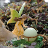 Woodland Knoll Fairy with Glow-in-the-Dark Orb