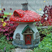 Muscaria Mushroom Fairy House