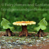 Woodland Knoll Daisy Table and Leaf Chairs Set