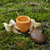 Squirrels Carrying Acorn Trinket Box with Secret Compartment