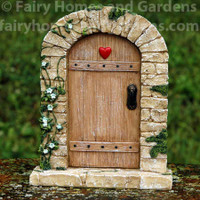 Miniature Ladybug Fairy Door Hinged WS 1312 Fairy Garden Dollhouse for sale online 