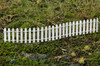 Woodland Knoll Miniature White Picket Fence 