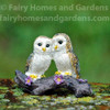 Miniature Loving Owls Figurine