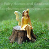 Woodland Knoll Fairy on  Secret Tree Stump