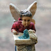 Fairy Boy at Drinking Fountain - Close Up View
