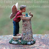 Fairy Boy at Drinking Fountain Figurine