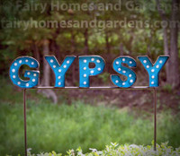 Gypsy Fairy Garden Marquee Sign