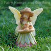 Woodland Knoll Fairy with Bunny Figurine