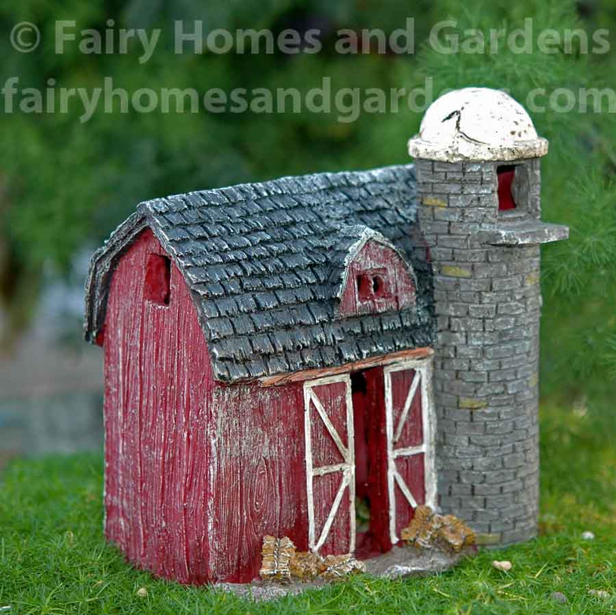 Fairy Garden Out Buildings | Miniature Barn