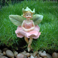 Miniature Rose Fairy Figurine - Elle