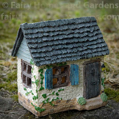 Puddleduck Fairy Cottage with Hinged Door