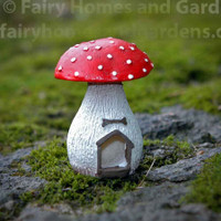Miniature Mushroom Dog House