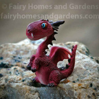 TAKAHOME Miniature Dollhouse Fairy Garden ~ Sleepy Mini Dragon Figurine ~ New DIY Miniature Garden Supplies for Outdoor & Home Decor 